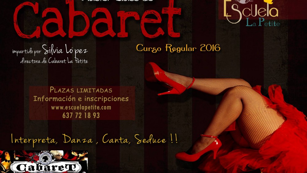 master class de cabaret en Granada 2016
