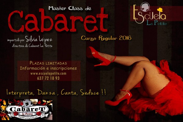 master class de cabaret en Granada 2016