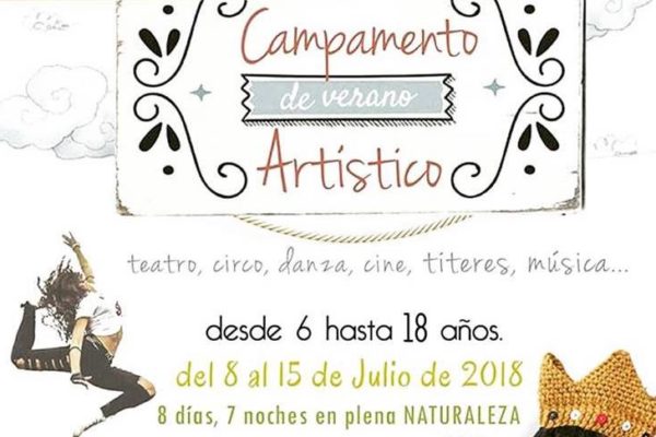 campamento artístico de verano en Granada 2018