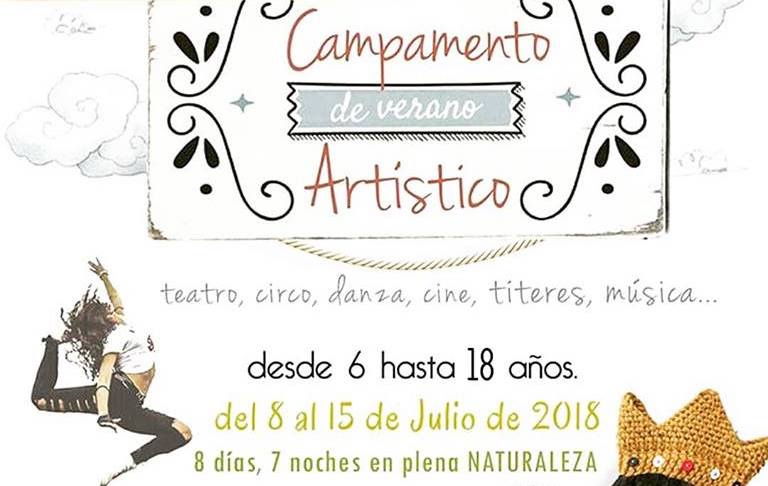 campamento artístico de verano en Granada 2018